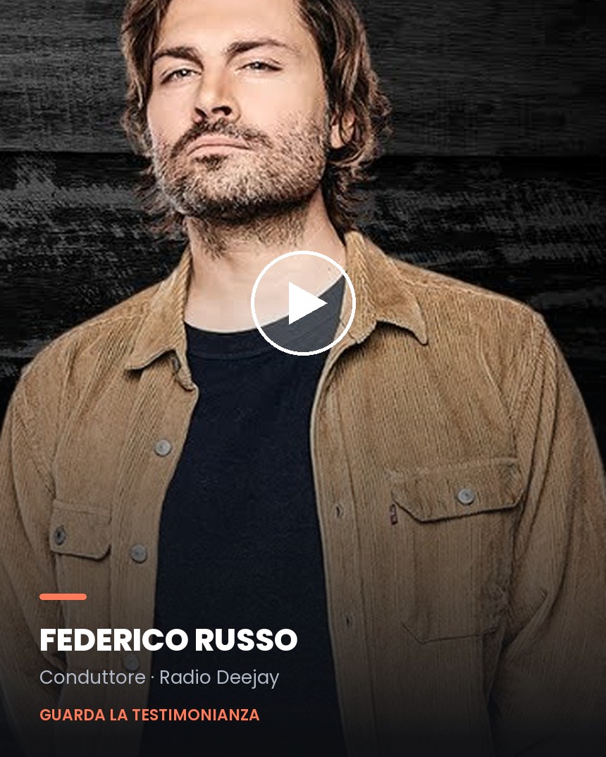 Federico Russo — Conduttore · Radio Deejay
